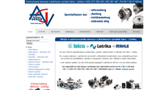 Desktop Screenshot of iskra-agv.cz